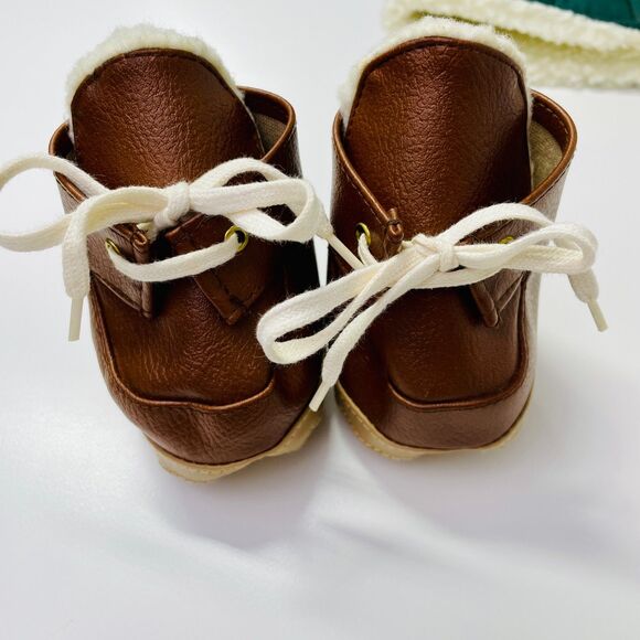 Teddy Ruxpin Bear Adventure Hiking Vest Boots Vintage Teddy Ruxpin VTG Doll Bear - Picture 10 of 16